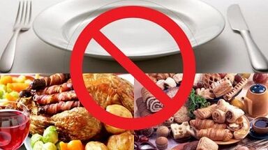 Gastrit için yasak gıdalar
